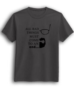 Breaking bad theme half sleeve t-shirt