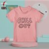 Chill Out kids pink t-shirt