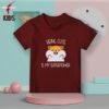 Cute kids Maroon t-shirt