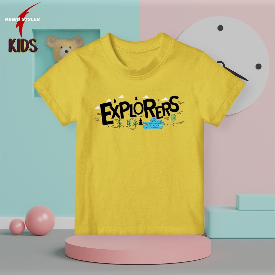 explorer caravel t-shirt for kids