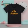 Prince kids black t-shirt