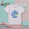Vitamin sea kids white t-shirt