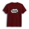 Overthinker maroon t-shirt