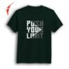 Push your limit bottle green t-shirt