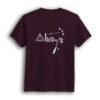 Always purple t-shirt for men