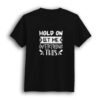 Hold on black t-shirt for Men
