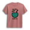 salmon pink half sleeve t-shirt