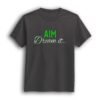 Aim it ash color half sleeve Men's t-shirt