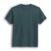 Gray mint color round neck half sleeve t-shirt
