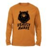 Bearly Aware Mastered Yellow Full sleeve t-shirt