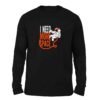 I need more space Black color full sleeve t-shirt
