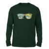 Sunglass Bottle Green color Full Sleeve t-shirt