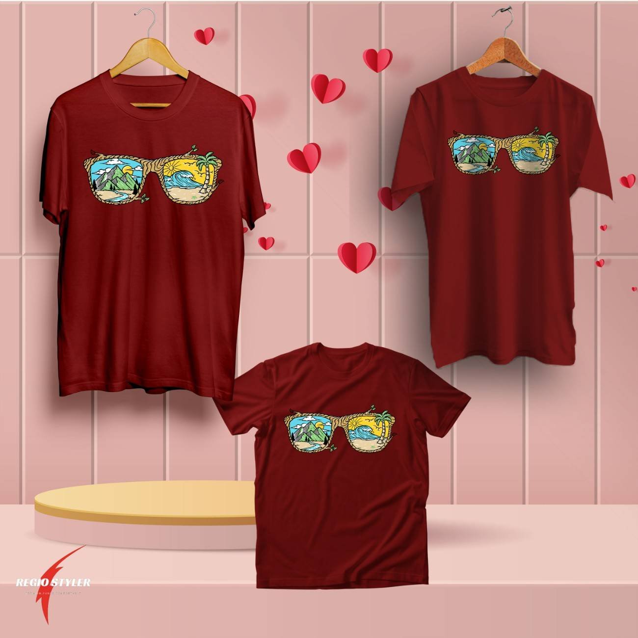 Glass Family Matching t shirt