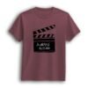 Always Acting mauve color t-shirt