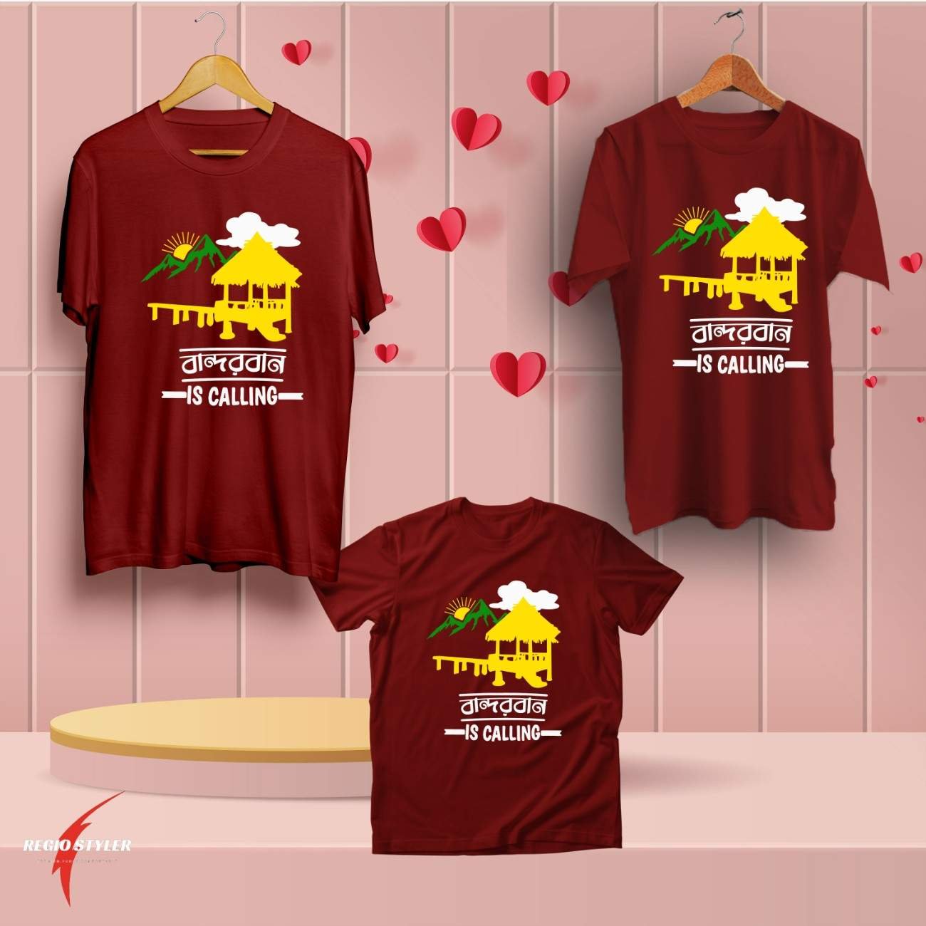 Bandarban family matching t shirt