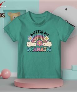 Dramatic kids Aqua t-shirt