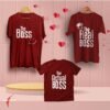 Boss real family matching t shirt