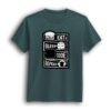 Eat Sleep Code Repeat mint color t-shirt