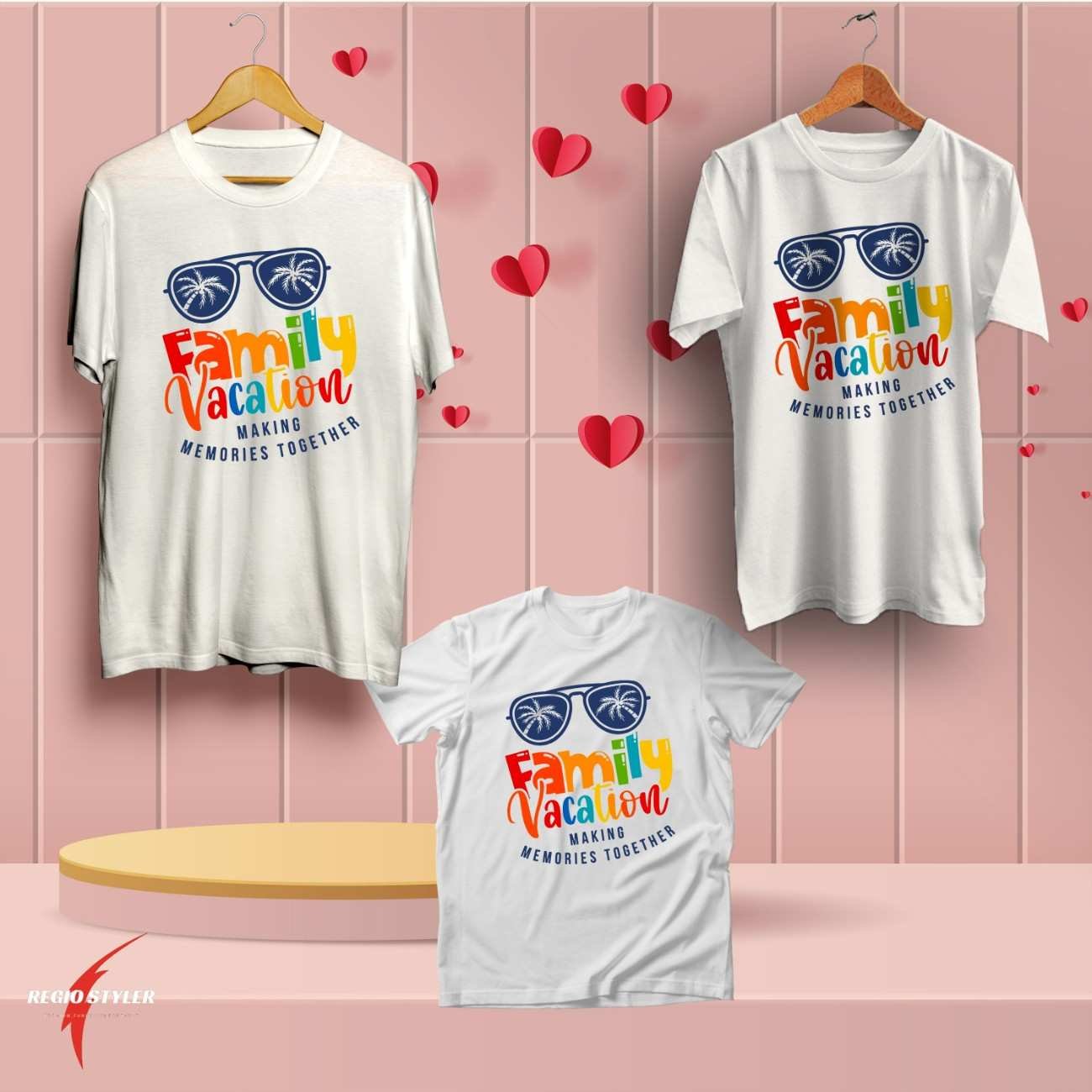 Family vacation family matching t shirt