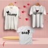 HubbyWifeyBaby family matching t shirt