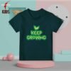 Keep Growing kids Petrol Blue t-shirt