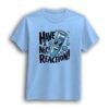 Nice Reaction Sky Blue half sleeve t-shirt