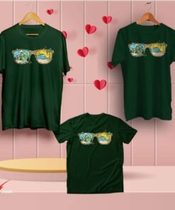 Sunglass family matching t shirt