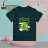 Too Cute kids bottle green t-shirt