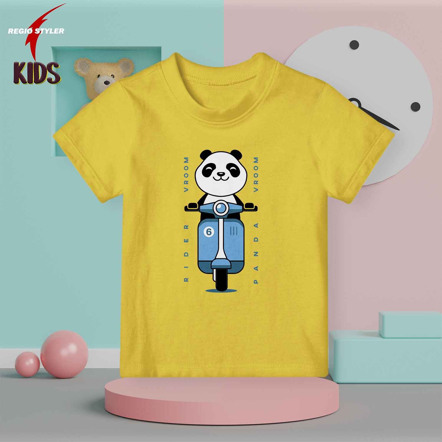 Vroom Vroom Honda kids Yellow t-shirt