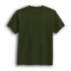 olive color half sleeve solid t-shirt