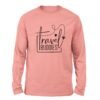 Travel Buddies Pink color long sleeve t-shirt