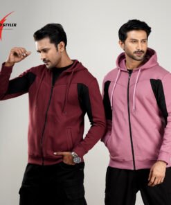 Mauve Chocolate  Premium Hoodie Combo