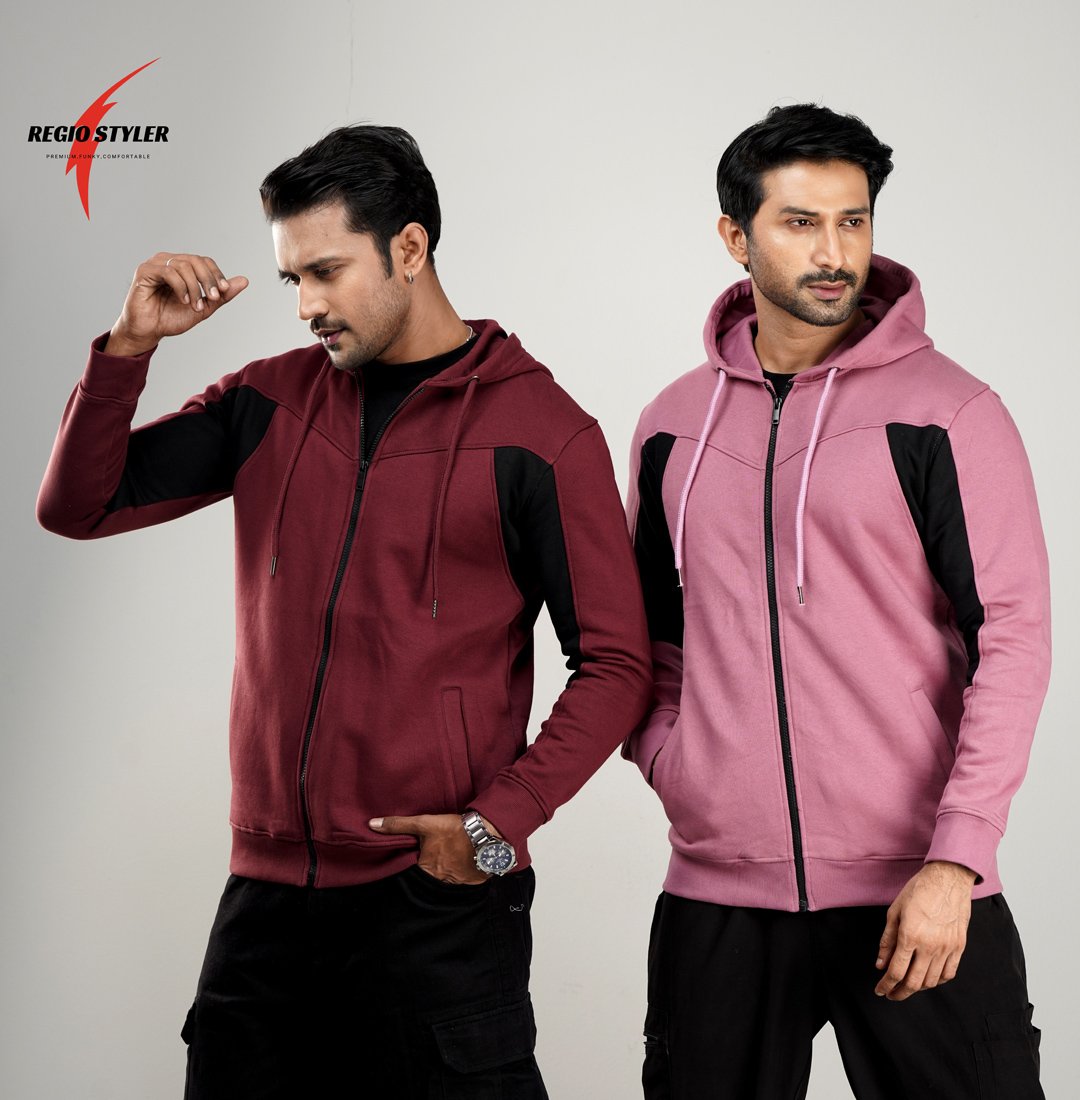 Mauve Chocolate Premium Hoodie Combo